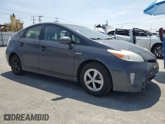 2013 Toyota Prius One with VIN JTDKN3DU8D1681954, listed as a Copart auction lot 54266545 with 153,378 mi miles and Clean Title. Bid and sale history available at carsss.com. Image 4.
