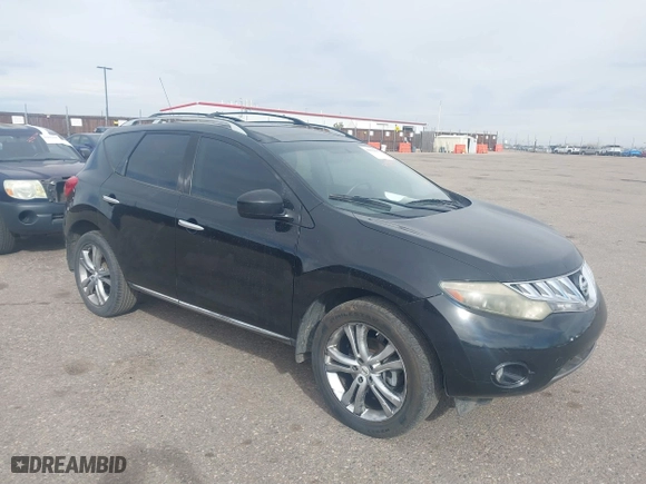 2009 Nissan Murano SL with VIN JN8AZ18W69W110865, listed as a IAAI auction lot 41830697 with 131,602 mi miles. Bid and sale history available at carsss.com. Image 1.