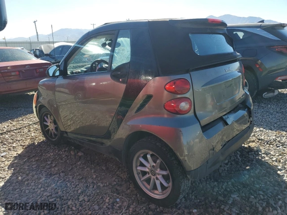 2009 Smart fortwo Passion with VIN WMEEK31XX9K224294, listed as a Copart auction lot 72993244 with 63,339 mi miles and Salvage Title. Bid and sale history available at carsss.com. Image 2.