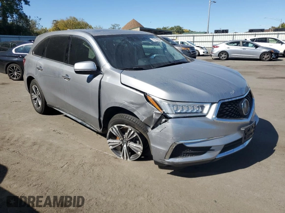 2018 Acura MDX with VIN 5J8YD4H33JL019169, listed as a Copart auction lot 75178824 with 68,676 mi miles and Salvage title. Bid and sale history available at DreamBid. Image 4.