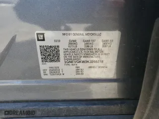 2019 Chevrolet Traverse LT Cloth with VIN 1GNEVGKW3KJ259278, listed as a Copart auction lot 49539265 with 157,038 mi miles and Salvage Title. Bid and sale history available at carsss.com. Image 15.