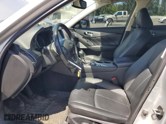 2017 Infiniti Q50 Sport with VIN JN1EV7AP1HM737727, listed as a Copart auction lot 66002305 with 116,982 mi miles and Clean title. Bid and sale history available at DreamBid. Image 7.