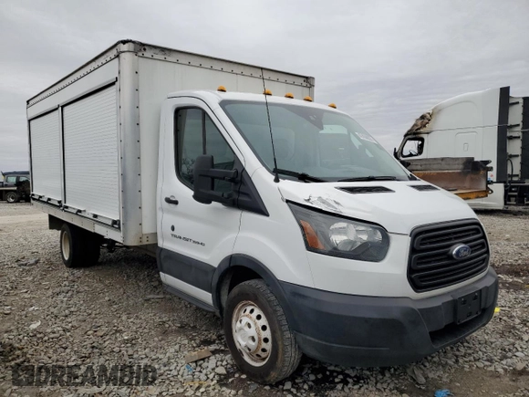 2019 Ford Transit with VIN 1FDRS9ZM8KKB46743, listed as a Copart auction lot 47458835 with 287,798 mi miles and Clean Title. Bid and sale history available at DreamBid. Image 4.