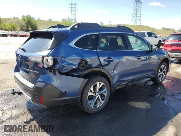 2020 Subaru Outback Limited with VIN 4S4BTANCXL3237117, listed as a Copart auction lot 56199895 with 87,557 mi miles and Salvage title. Bid and sale history available at DreamBid. Image 3.