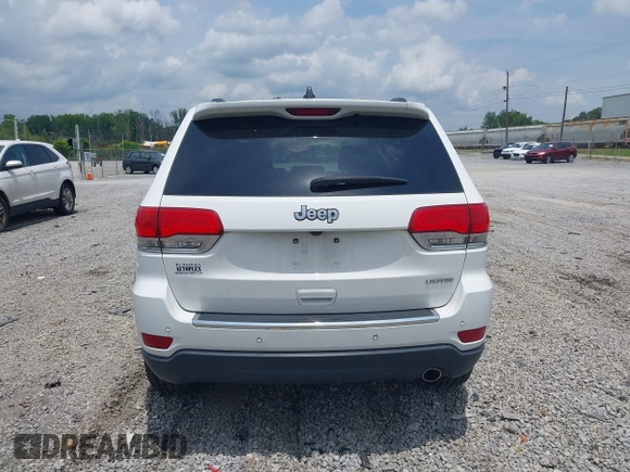 2017 Jeep Grand Cherokee Limited z VIN 1C4RJEBG4HC736087, wystawiony jako IAAI lot #42491605 z przebiegiem 150 465 mil mil oraz . Historia ofert i sprzedaży dostępna na DreamBid. Obrazek 16.