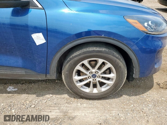 2022 Ford Escape SE with VIN 1FMCU0G69NUA87436, listed as a Copart auction lot 57942875 with 37,675 mi miles and Salvage title. Bid and sale history available at DreamBid. Image 13.