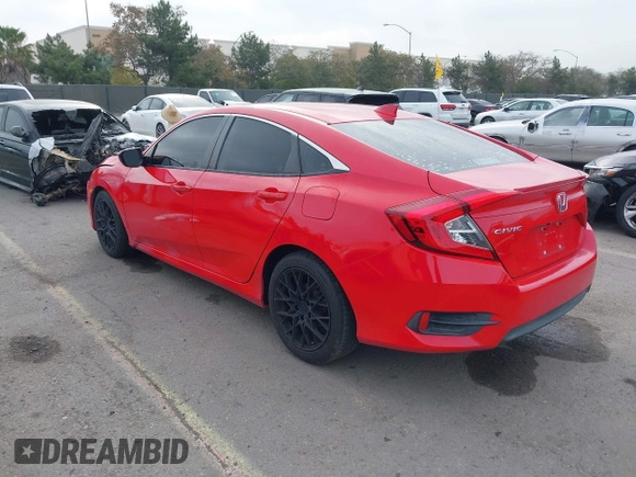 2017 Honda Civic Sedan EX-T with VIN 2HGFC1F38HH646372, listed as a IAAI auction lot 41726045 with 122,423 mi miles. Bid and sale history available at carsss.com. Image 3.
