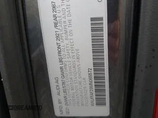 2021 Audi S6 Prestige z VIN WAUFFAF29MN065572, wystawiony jako Copart lot #79905403 z przebiegiem 39 627 mil mil oraz . Historia ofert i sprzedaży dostępna na DreamBid. Obrazek 12.