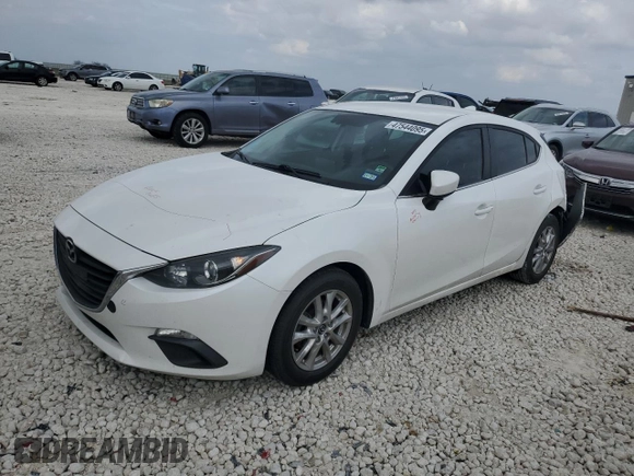 2016 Mazda 3 i Sport with VIN 3MZBM1K76GM245595, listed as a Copart auction lot 47544095 with 133,996 mi miles and Salvage Title. Bid and sale history available at DreamBid. Image 1.