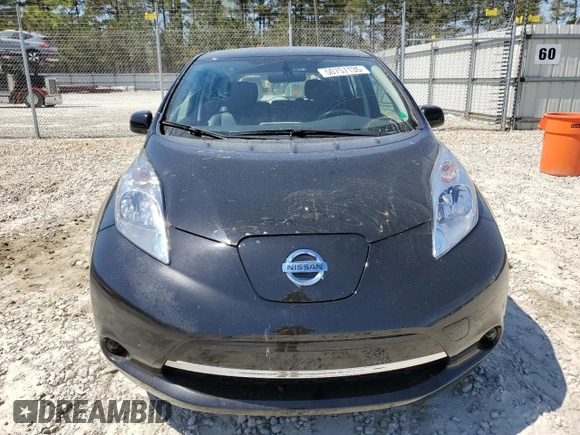 2015 Nissan LEAF SV with VIN 1N4AZ0CP5FC314467, listed as a Copart auction lot 50757135 with 31,995 mi miles and Salvage Title. Bid and sale history available at carsss.com. Image 5.
