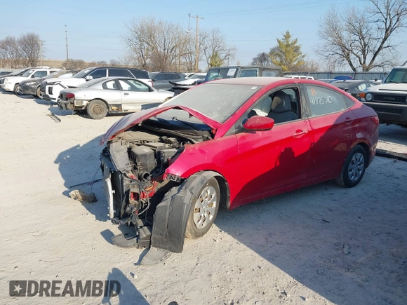 2016 Hyundai Accent SE with VIN KMHCT4AE8GU092687, listed as a IAAI auction lot 41775710 with 97,608 mi miles. Bid and sale history available at carsss.com. Image 17.