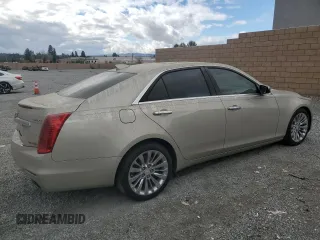 2016 Cadillac CTS Luxury Collection RWD with VIN 1G6AR5SX5G0120942, listed as a Copart auction lot 44390635 with 27,177 mi miles and Salvage Title. Bid and sale history available at DreamBid. Image 3.