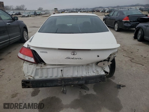2001 Toyota Solara SE with VIN 2T1CF22P71C471250, listed as a Copart auction lot 84098274 with 269,554 mi miles and Salvage Title. Bid and sale history available at carsss.com. Image 6.