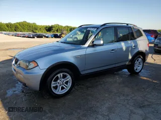 2006 BMW X3 3.0i with VIN WBXPA93426WD29261, listed as a Copart auction lot 55675195 with 116,839 mi miles and Clean Title. Bid and sale history available at DreamBid. Image 1.