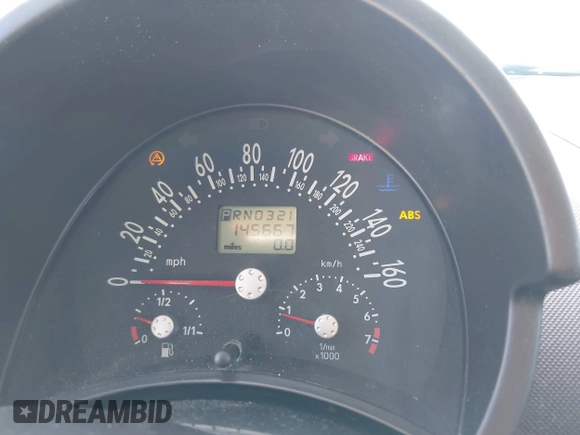 2001 Volkswagen Beetle GLS with VIN 3VWCD21C11M412672, listed as a IAAI auction lot 42336934 with 145,667 mi miles and . Bid and sale history available at DreamBid. Image 7.