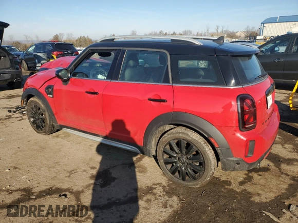 2022 MINI Countryman Cooper S with VIN WMZ53BR00N3N79458, listed as a Copart auction lot 45036595 with 22,798 mi miles and Salvage title. Bid and sale history available at DreamBid. Image 2.