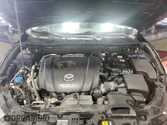 2015 Mazda 3 i Grand Touring with VIN JM1BM1W79F1263677, listed as a Copart auction lot 54048675 with 91,342 mi miles and Salvage Title. Bid and sale history available at DreamBid. Image 11.