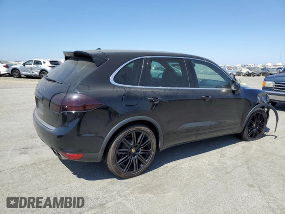 2013 Porsche Cayenne Turbo with VIN WP1AC2A20DLA93158, listed as a Copart auction lot 63091305 with 106,123 mi miles and Clean title. Bid and sale history available at DreamBid. Image 3.