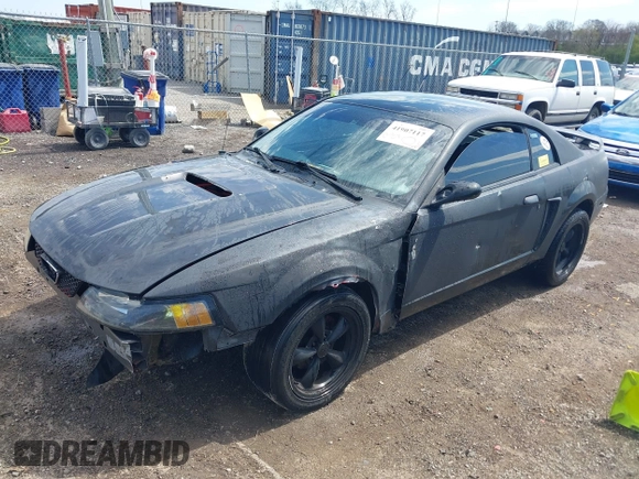 2004 Ford Mustang Standard with VIN 1FAFP40614F176095, listed as a IAAI auction lot 41907117 with 217,072 mi miles. Bid and sale history available at carsss.com. Image 2.