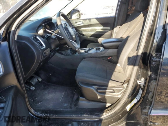 2017 Dodge Durango SXT with VIN 1C4RDHAG9HC859684, listed as a Copart auction lot 48211525 with 185,976 mi miles and Salvage title. Bid and sale history available at DreamBid. Image 7.