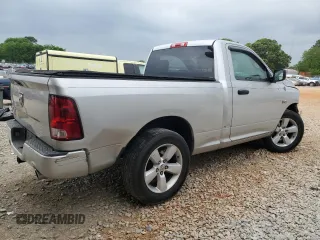 2013 Ram 1500 Express with VIN 3C6JR6AT0DG521721, listed as a Copart auction lot 53837675 with 125,603 mi miles and Salvage title. Bid and sale history available at DreamBid. Image 3.