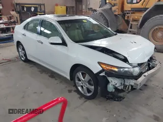 2012 Acura TSX Tech Pkg with VIN JH4CU2F67CC001737, listed as a IAAI auction lot 41898094 with 176,562 mi miles. Bid and sale history available at carsss.com. Image 1.