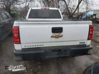 2018 Chevrolet Silverado 1500 Work Truck with VIN 1GCRCNEH1JZ374057, listed as a Copart auction lot 85467094 with 0 mi miles and Salvage Title. Bid and sale history available at carsss.com. Image 6.