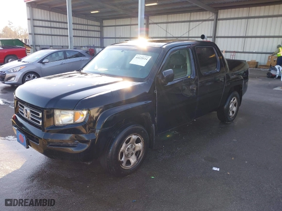 2007 Honda Ridgeline RT with VIN 2HJYK162X7H549735, listed as a IAAI auction lot 41635114 with 155,917 mi miles. Bid and sale history available at carsss.com. Image 2.