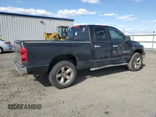 2007 Dodge 1500 SLT with VIN 1D7HU18217J512394, listed as a Copart auction lot 54044875 with 156,200 mi miles and Salvage Title. Bid and sale history available at DreamBid. Image 3.