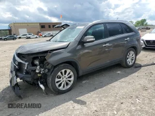 2014 Kia Sorento EX with VIN 5XYKU4A71EG524002, listed as a Copart auction lot 55737015 with 116,405 mi miles and Salvage title. Bid and sale history available at DreamBid. Image 1.