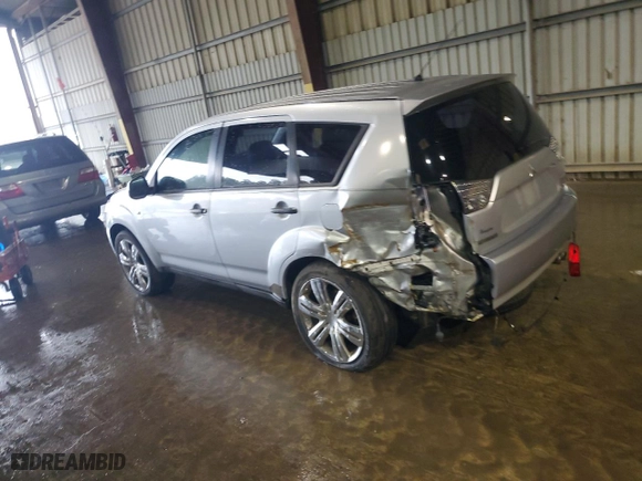 2007 Mitsubishi Outlander ES with VIN JA4MS31X57U009153, listed as a Copart auction lot 83777854 with 97,274 mi miles and Salvage Title. Bid and sale history available at carsss.com. Image 2.