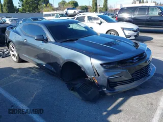2019 Chevrolet Camaro 2SS with VIN 1G1FH1R74K0127242, listed as a IAAI auction lot 38446883 with Not Provided miles and . Bid and sale history available at carsss.com. Image 1.
