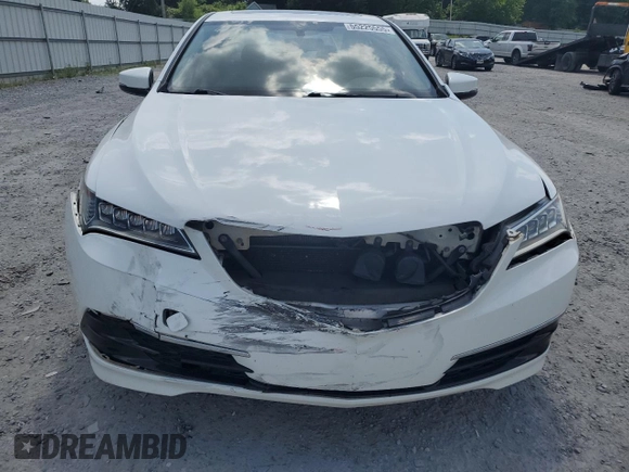 2016 Acura TLX with VIN 19UUB1F32GA003846, listed as a Copart auction lot 55225555 with 119,652 mi miles and Salvage title. Bid and sale history available at DreamBid. Image 5.