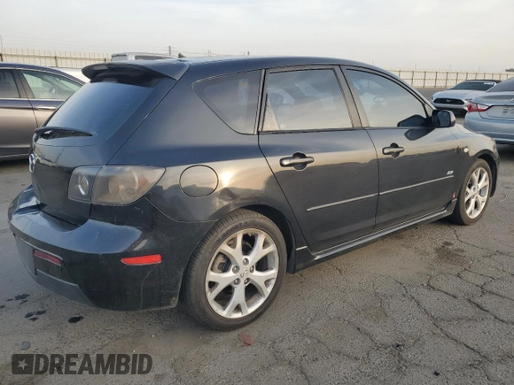 2007 Mazda 3 S Sport with VIN JM1BK144471716507, listed as a Copart auction lot 79550964 with 177,237 mi miles and Salvage Title. Bid and sale history available at DreamBid. Image 3.