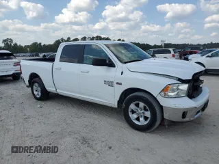 2021 Ram 1500 SLT with VIN 1C6RR6TTXMS515840, listed as a Copart auction lot 72746294 with 77,548 mi miles and Salvage title. Bid and sale history available at DreamBid. Image 4.