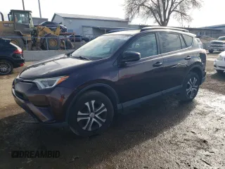 2018 Toyota RAV4 LE with VIN 2T3BFREV4JW699534, listed as a Copart auction lot 87269814 with 80,564 mi miles and Salvage Title. Bid and sale history available at carsss.com. Image 1.