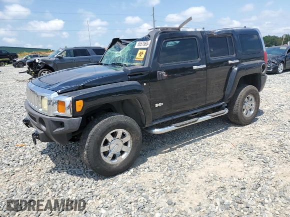 2006 Hummer H3 with VIN 5GTDN136668222909, listed as a Copart auction lot 66579684 with 200,732 mi miles and Salvage Title. Bid and sale history available at DreamBid. Image 1.