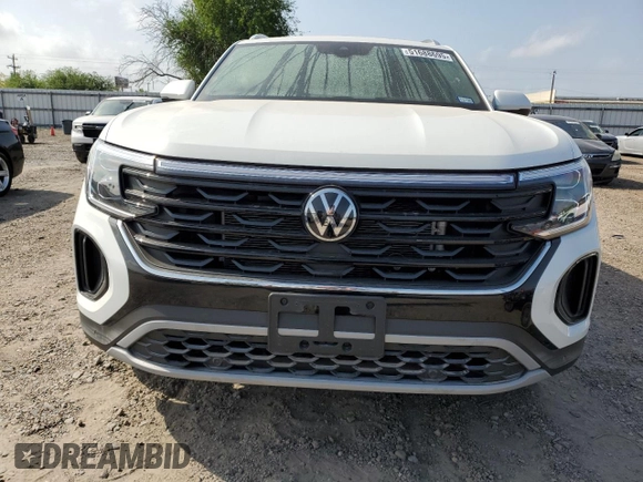 2025 Volkswagen Atlas SE z VIN 1V2JE2CA4SC205357, wystawiony jako Copart lot #51688695 z przebiegiem 4 355 mil mil oraz Szkoda całkowita • Salvage title. Historia ofert i sprzedaży dostępna na DreamBid. Obrazek 5.