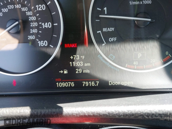 2013 BMW 3 Series 328i xDrive with VIN WBA3B5C50DF596528, listed as a IAAI auction lot 42302640 with 109,076 mi miles and . Bid and sale history available at DreamBid. Image 15.