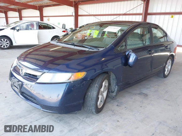 2008 Honda Civic LX z VIN 1HGFA16538L095147, wystawiony jako IAAI lot #42175033 z przebiegiem 287 112 mil mil oraz . Historia ofert i sprzedaży dostępna na DreamBid. Obrazek 2.