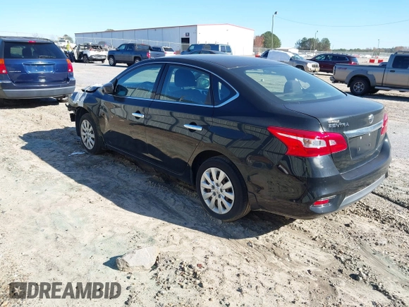 2016 Nissan Sentra S with VIN 3N1AB7AP6GY319909, listed as a IAAI auction lot 40891998 with 99,381 mi miles. Bid and sale history available at carsss.com. Image 3.