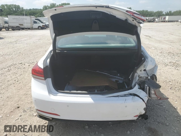 2017 Genesis G80 3.8L with VIN KMHGN4JE4HU177393, listed as a Copart auction lot 60968285 with 74,076 mi miles and Salvage title. Bid and sale history available at DreamBid. Image 6.