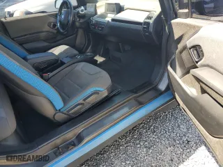 2017 BMW i3 with VIN WBY1Z8C5XHV551520, listed as a Copart auction lot 53878525 with 122,649 mi miles and Salvage Title. Bid and sale history available at carsss.com. Image 8.