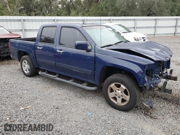 2011 GMC Canyon SLE1 with VIN 1GTD5MF91B8113329, listed as a Copart auction lot 86346814 with 147,787 mi miles and Salvage Title. Bid and sale history available at carsss.com. Image 4.