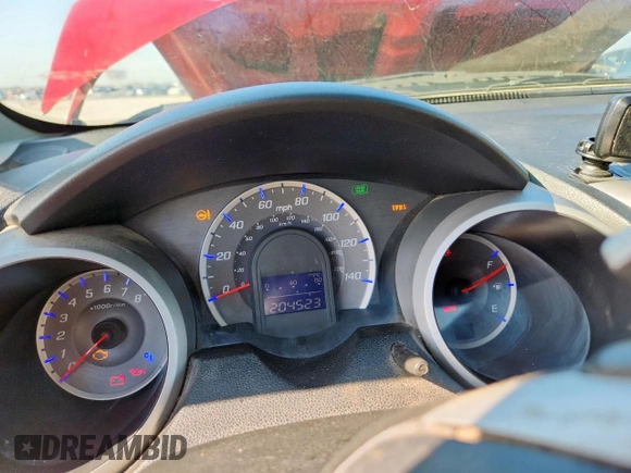 2010 Honda Fit Sport with VIN JHMGE8H4XAC033169, listed as a Copart auction lot 61175425 with 204,523 mi miles and Salvage title. Bid and sale history available at DreamBid. Image 9.