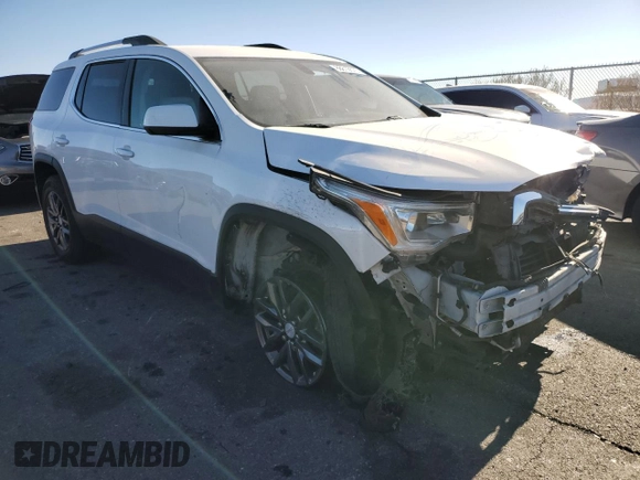 2017 GMC Acadia SLT with VIN 1GKKNMLAXHZ197017, listed as a Copart auction lot 88810575 with 125,748 mi miles and Salvage Title. Bid and sale history available at carsss.com. Image 4.