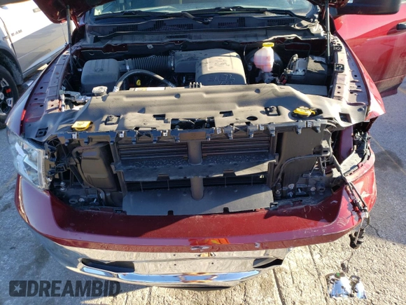 2023 Ram 1500 Tradesman with VIN 1C6RR6FG2PS536619, listed as a Copart auction lot 42996494 with 7,664 mi miles and Salvage title. Bid and sale history available at DreamBid. Image 11.
