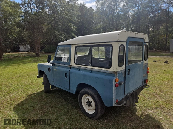 1976 Land Rover Defender с VIN 90123300A, выставлен на аукционе Copart как лот 81744514 с пробегом Не указан миль и Чистый • Clean title. История ставок и продаж доступна на DreamBid. Изображение 3.