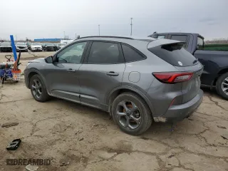 2024 Ford Escape ST-Line with VIN 1FMCU9MN4RUA33922, listed as a Copart auction lot 48385405 with 9,867 mi miles and Non Repairable. Bid and sale history available at carsss.com. Image 2.