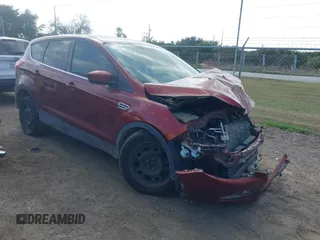 2015 Ford Escape SE with VIN 1FMCU0G77FUC24805, listed as a IAAI auction lot 41507695 with 1 mi miles. Bid and sale history available at carsss.com. Image 1.